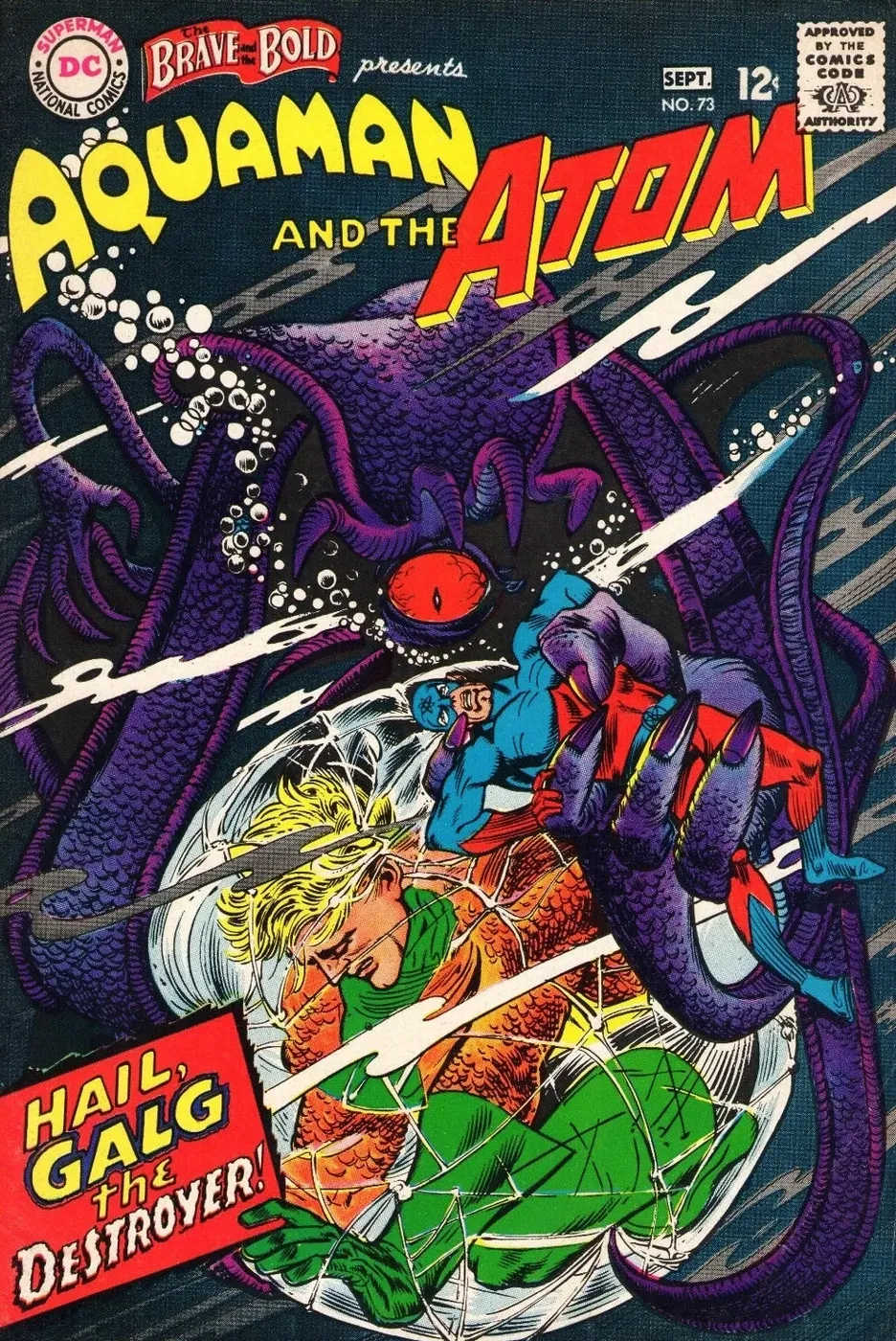 Cover of The Brave and the Bold #73