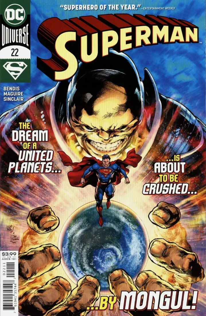Cover of Superman #22