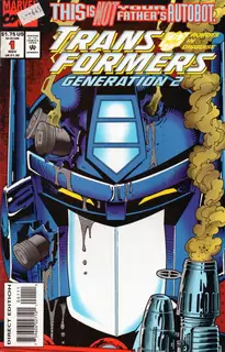 Cover of Transformers: Generation 2 #1 [Plain Cover]