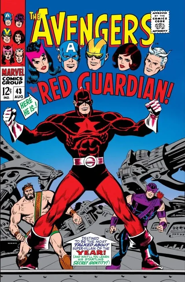 Cover of The Avengers #43