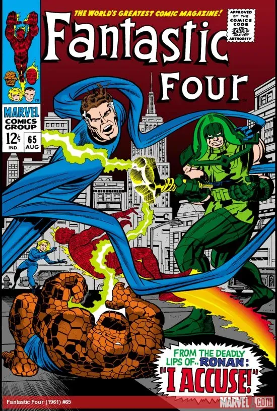 Cover of Fantastic Four #65