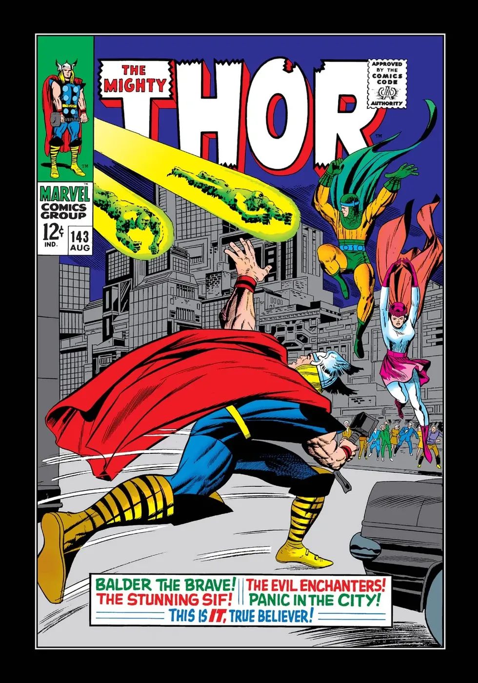 Cover of Thor #143
