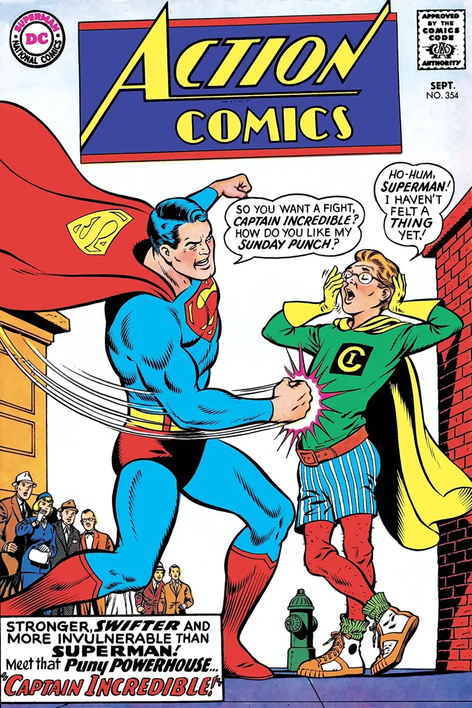 Cover of Action Comics #354