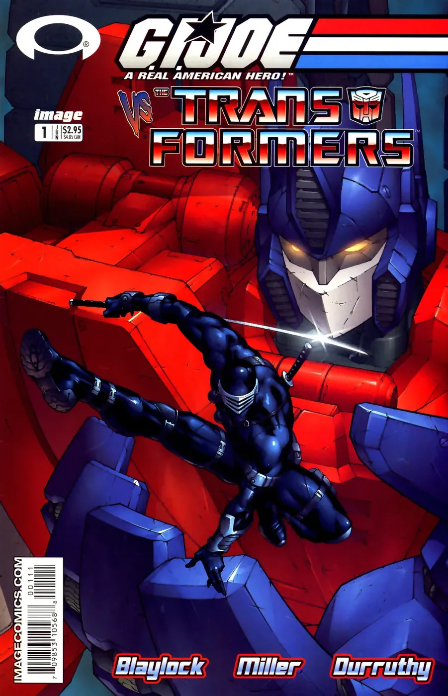 Cover of G.I. Joe vs. the Transformers #1