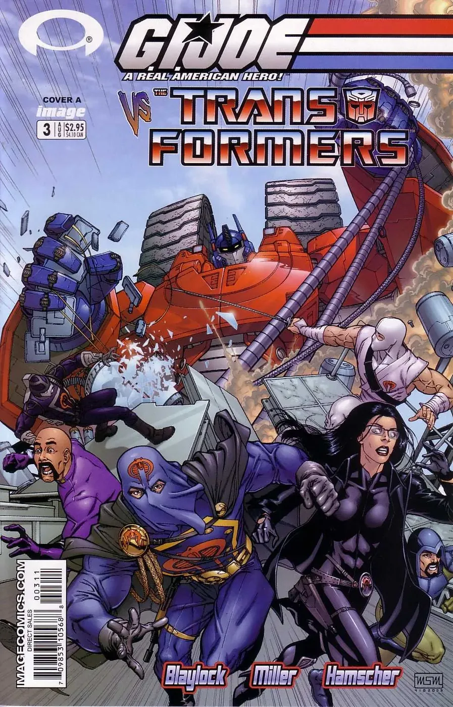Cover of G.I. Joe vs. the Transformers #3
