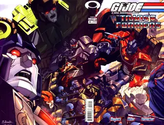 Cover of G.I. Joe vs. the Transformers #4