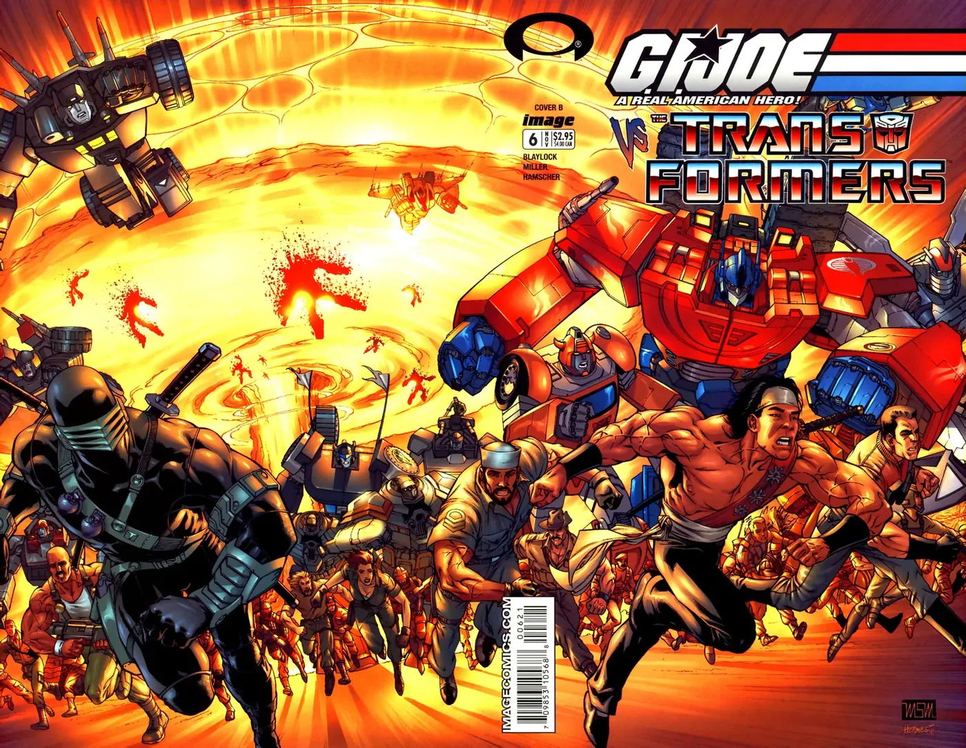 Cover of G.I. Joe vs. the Transformers #6