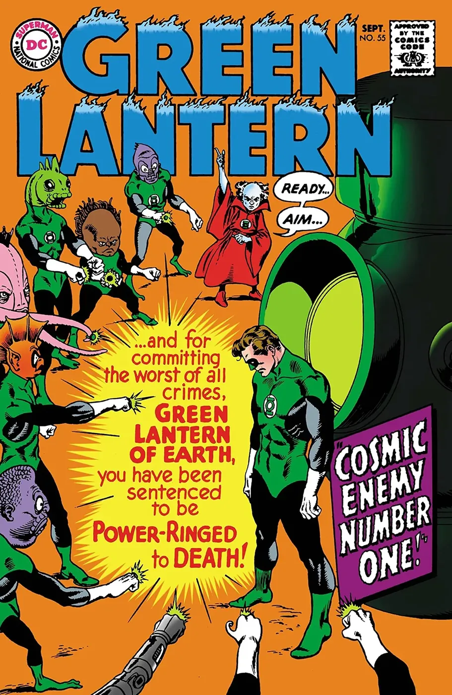 Cover of Green Lantern #55