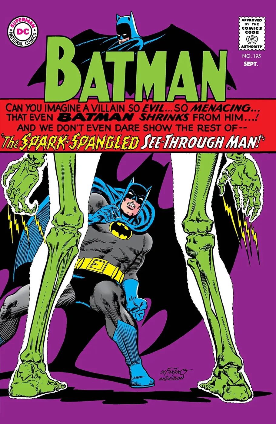 Cover of Batman #195