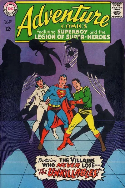 Cover of Adventure Comics #361