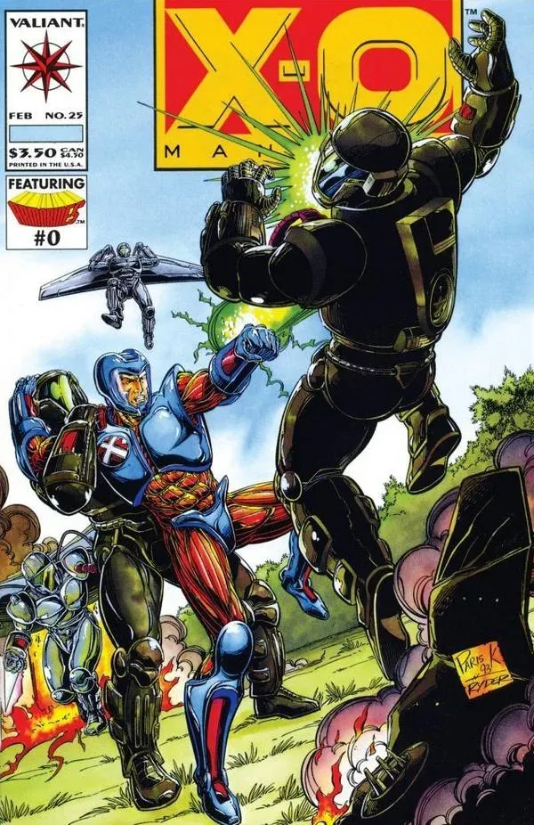 Cover of X-O Manowar #25