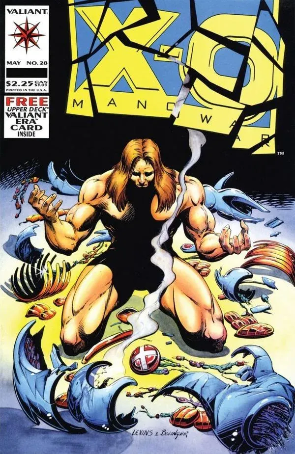 Cover of X-O Manowar #28