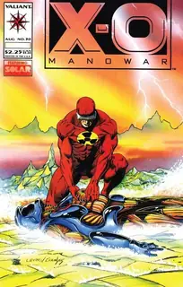 Cover of X-O Manowar #30