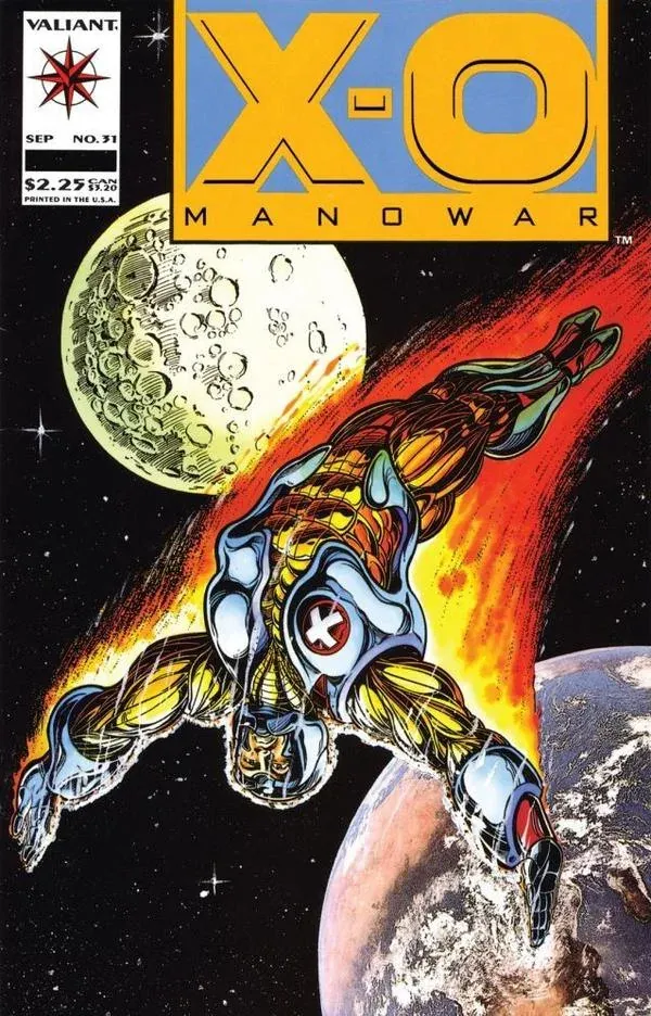 Cover of X-O Manowar #31