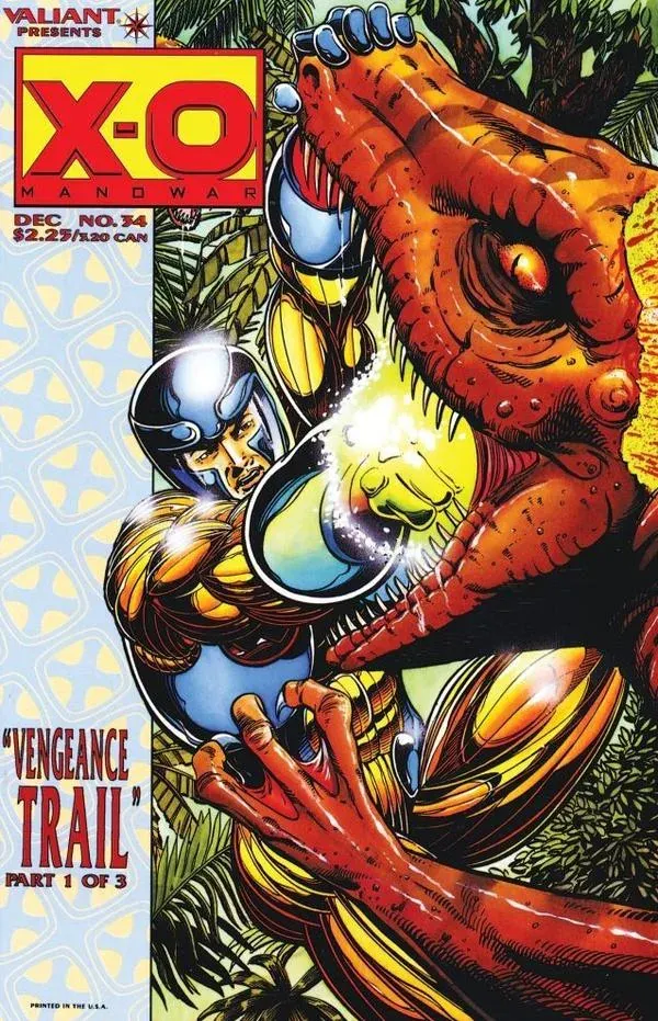 Cover of X-O Manowar #34