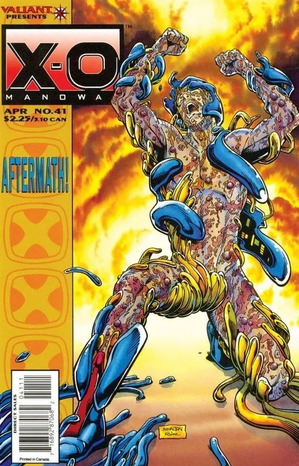 Cover of X-O Manowar #41