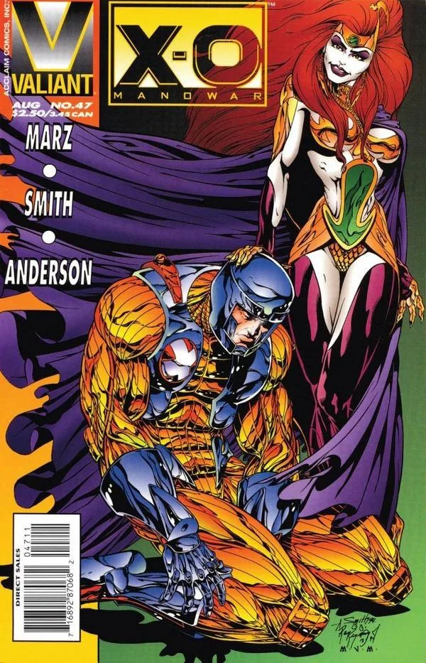 Cover of X-O Manowar #47