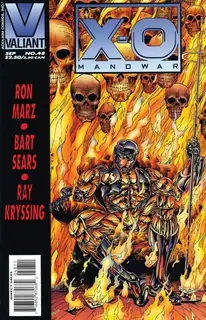 Cover of X-O Manowar #48