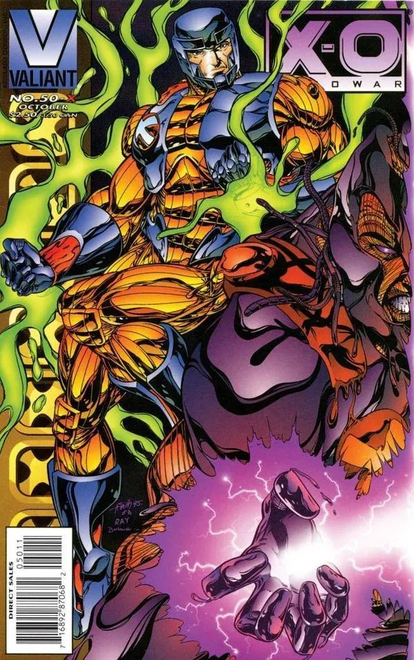 Cover of X-O Manowar #50-X