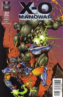 Cover of X-O Manowar #51