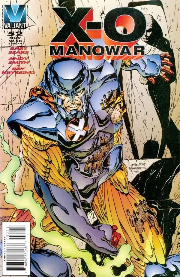 Cover of X-O Manowar #52