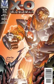 Cover of X-O Manowar #54