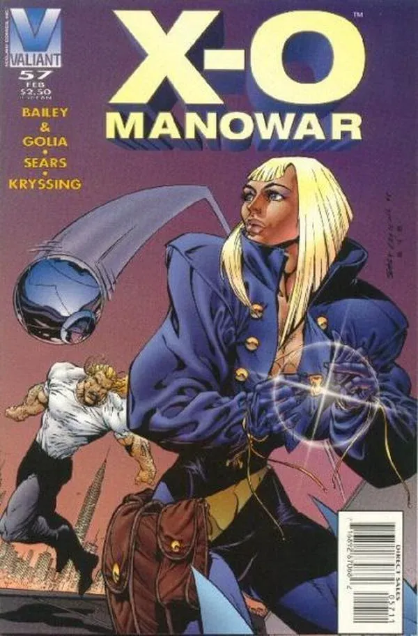 Cover of X-O Manowar #57
