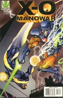 Cover of X-O Manowar #58
