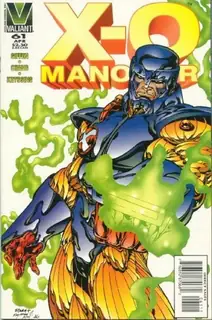 Cover of X-O Manowar #61