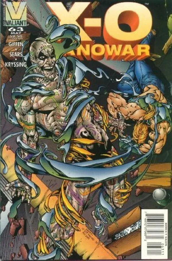 Cover of X-O Manowar #63