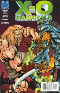 Cover of X-O Manowar #64