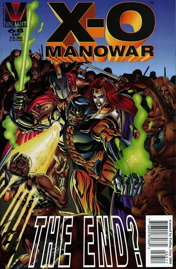 Cover of X-O Manowar #68