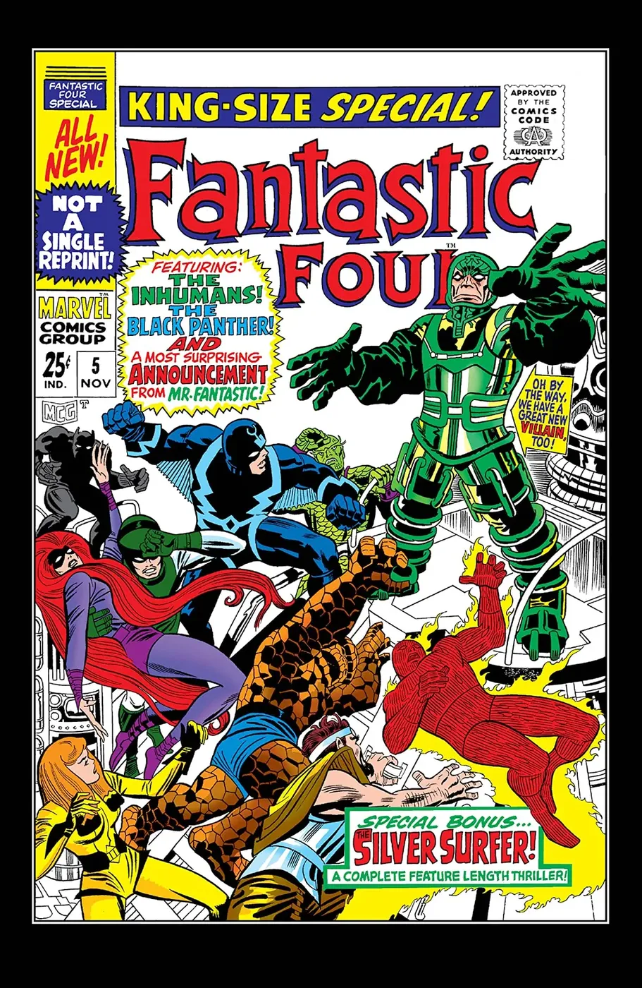 Cover of Fantastic Four Annual #5