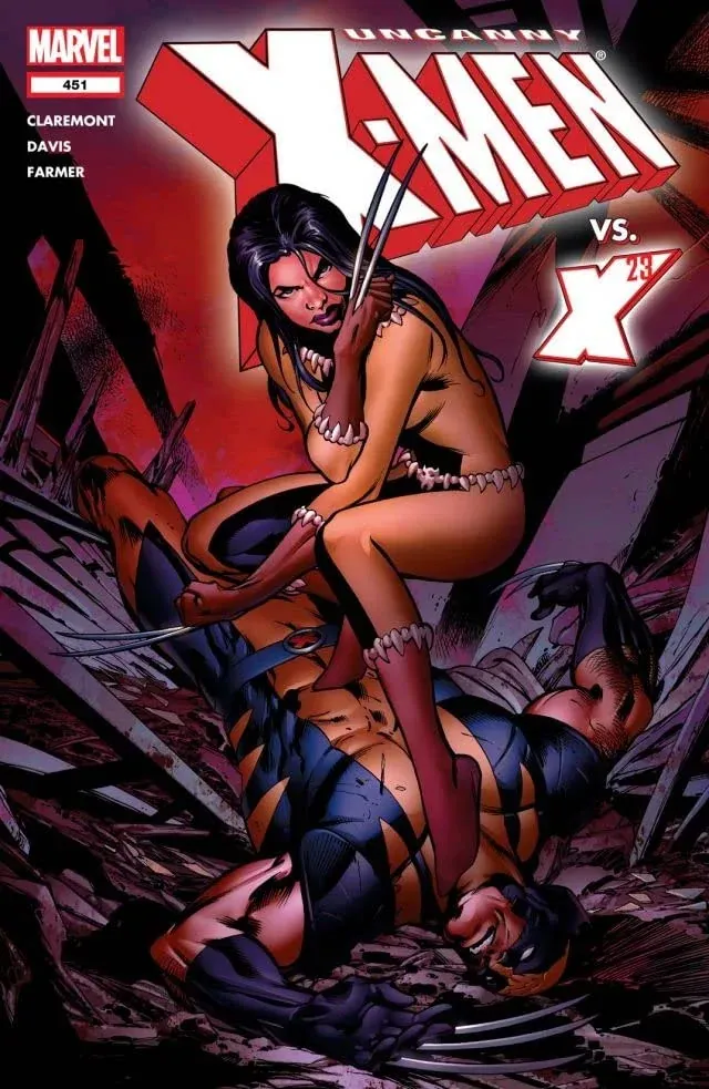 Cover of The Uncanny X-Men #451