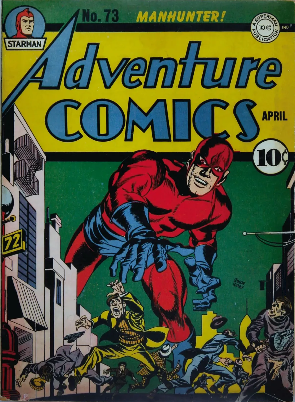 Cover of Adventure Comics #73