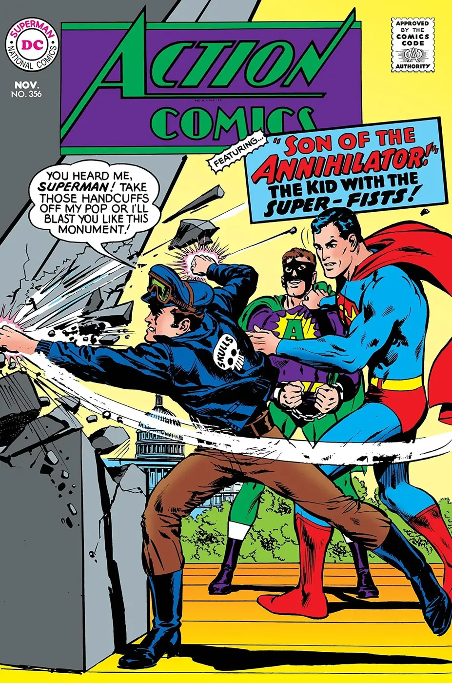 Cover of Action Comics #356