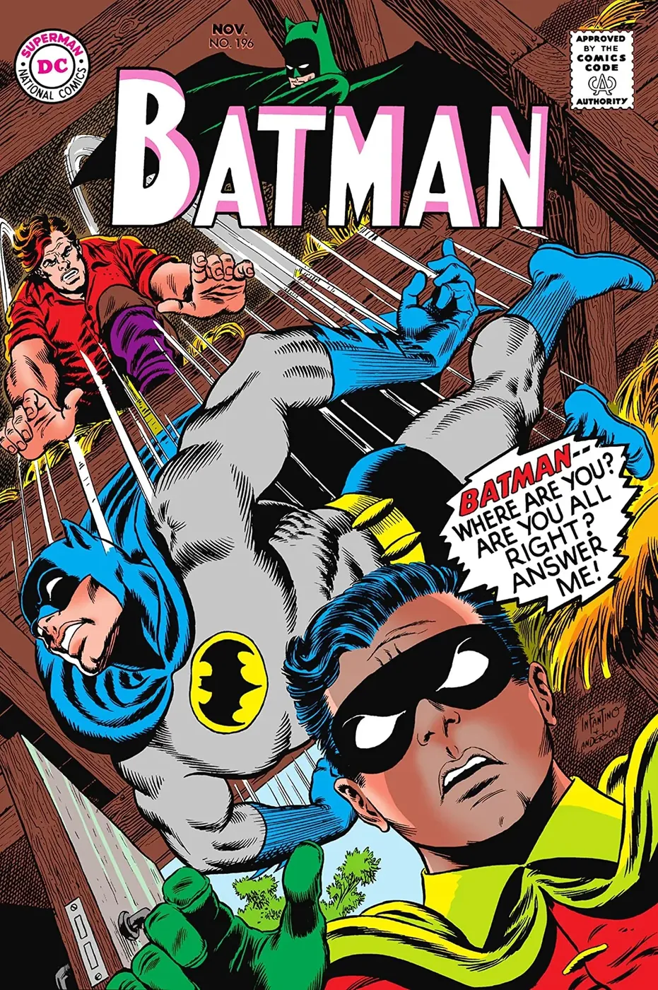 Cover of Batman #196
