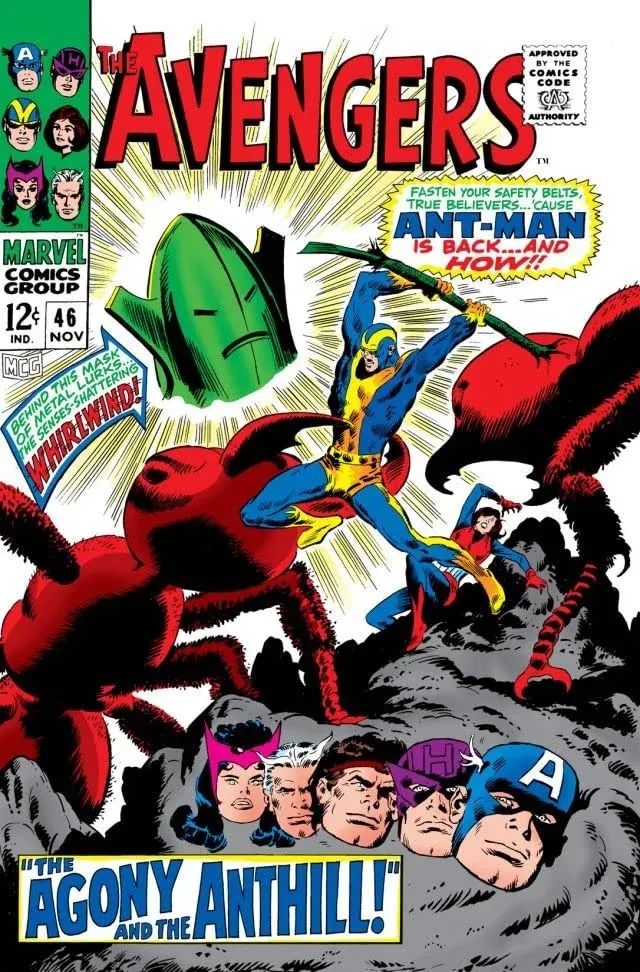 Cover of The Avengers #46