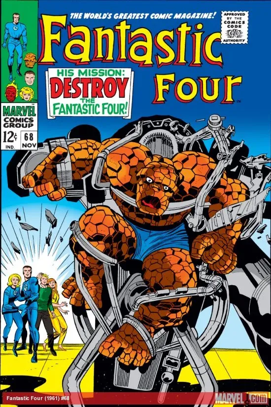 Cover of Fantastic Four #68