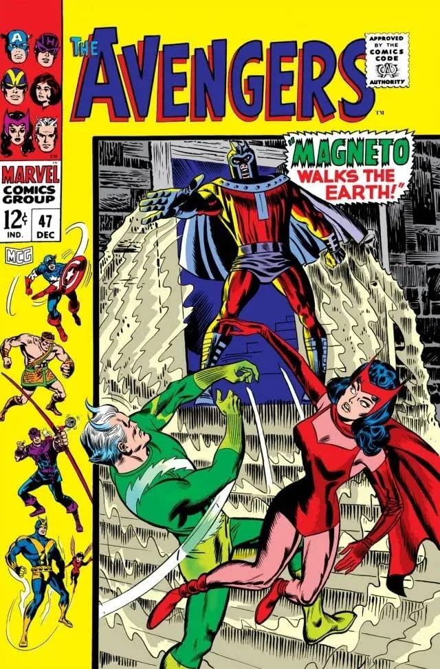 Cover of The Avengers #47