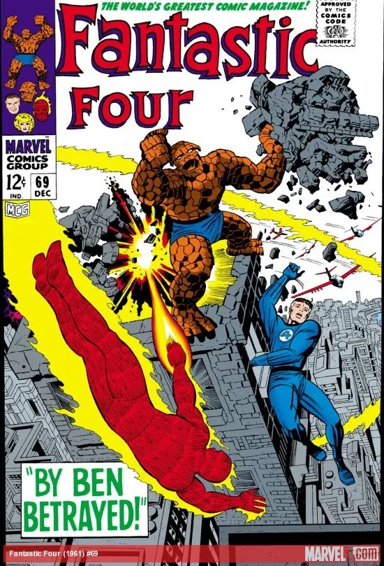 Cover of Fantastic Four #69