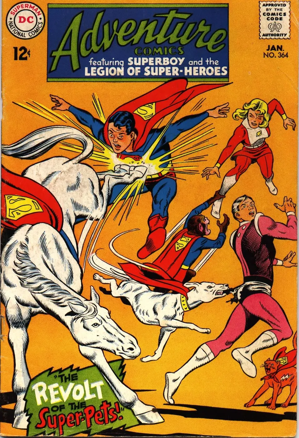 Cover of Adventure Comics #364