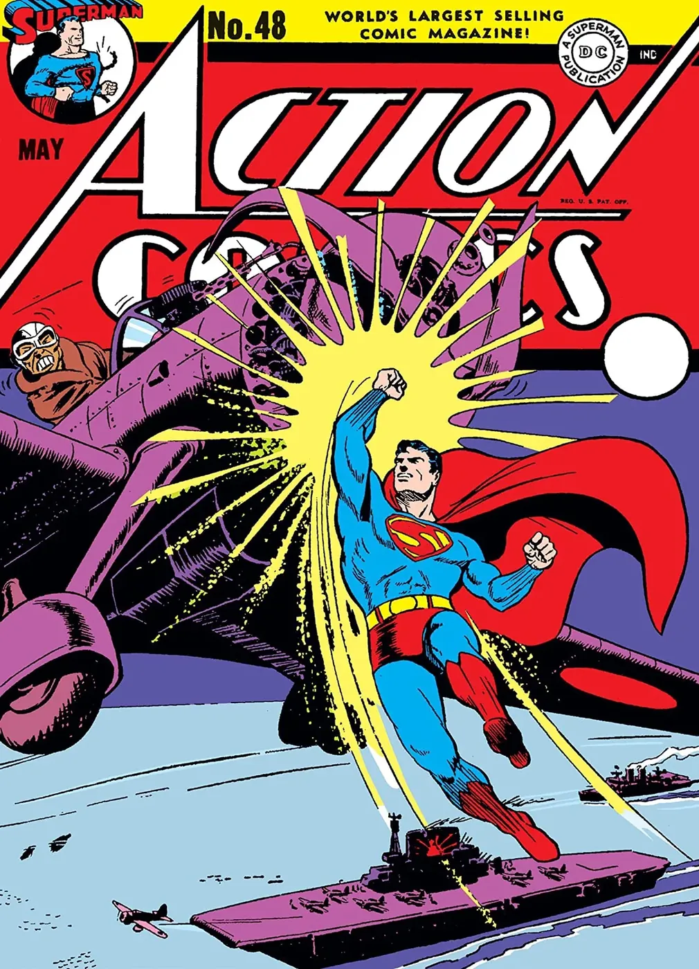 Cover of Action Comics #48