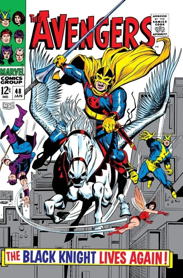 Cover of The Avengers #48