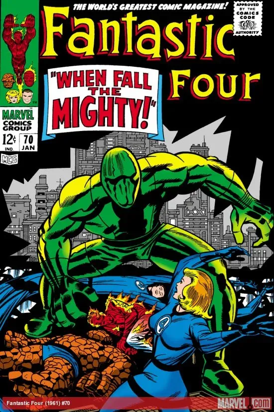 Cover of Fantastic Four #70