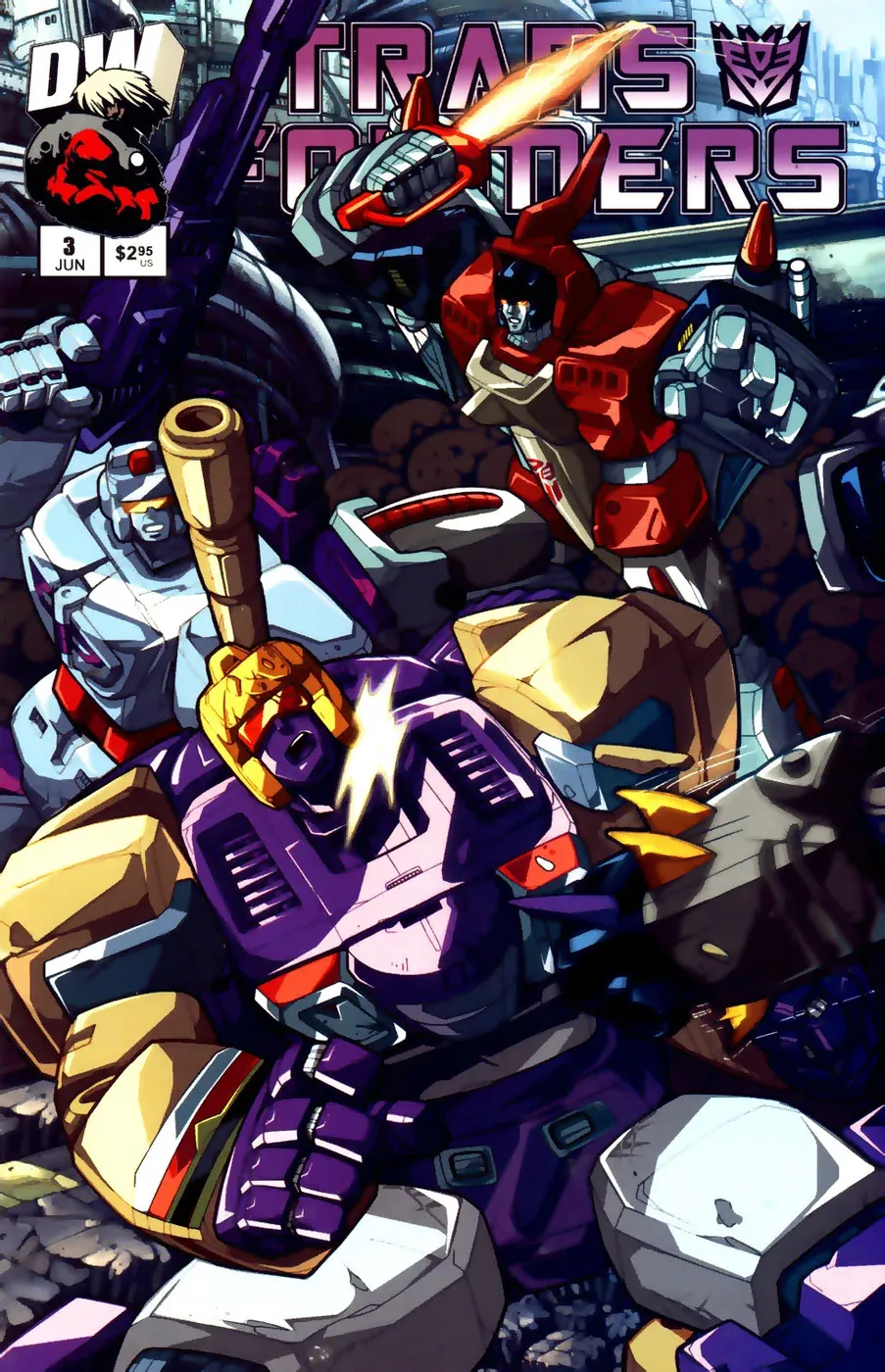 Cover of Transformers #3