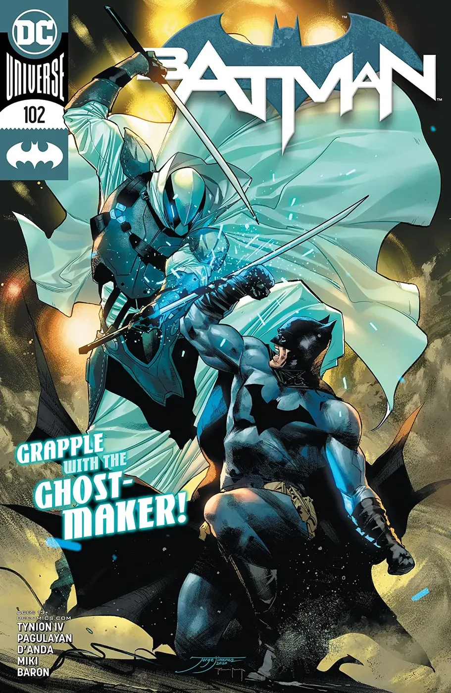 Cover of Batman #102