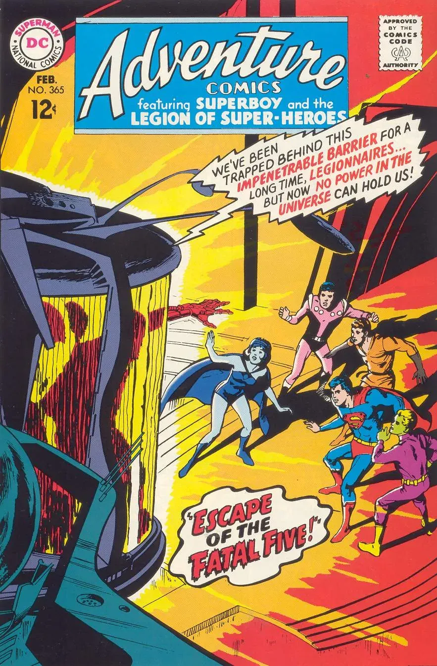 Cover of Adventure Comics #365