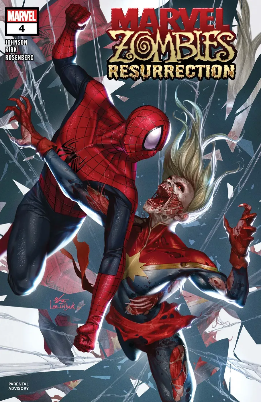 Cover of Marvel Zombies: Resurrection #4