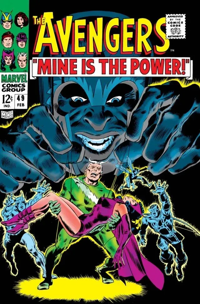 Cover of The Avengers #49
